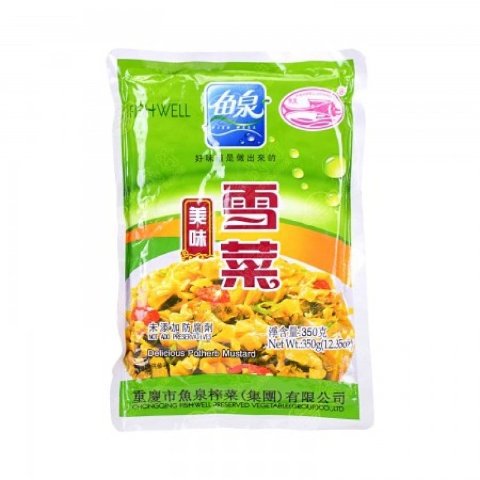 鱼泉 雪菜 美味 350g