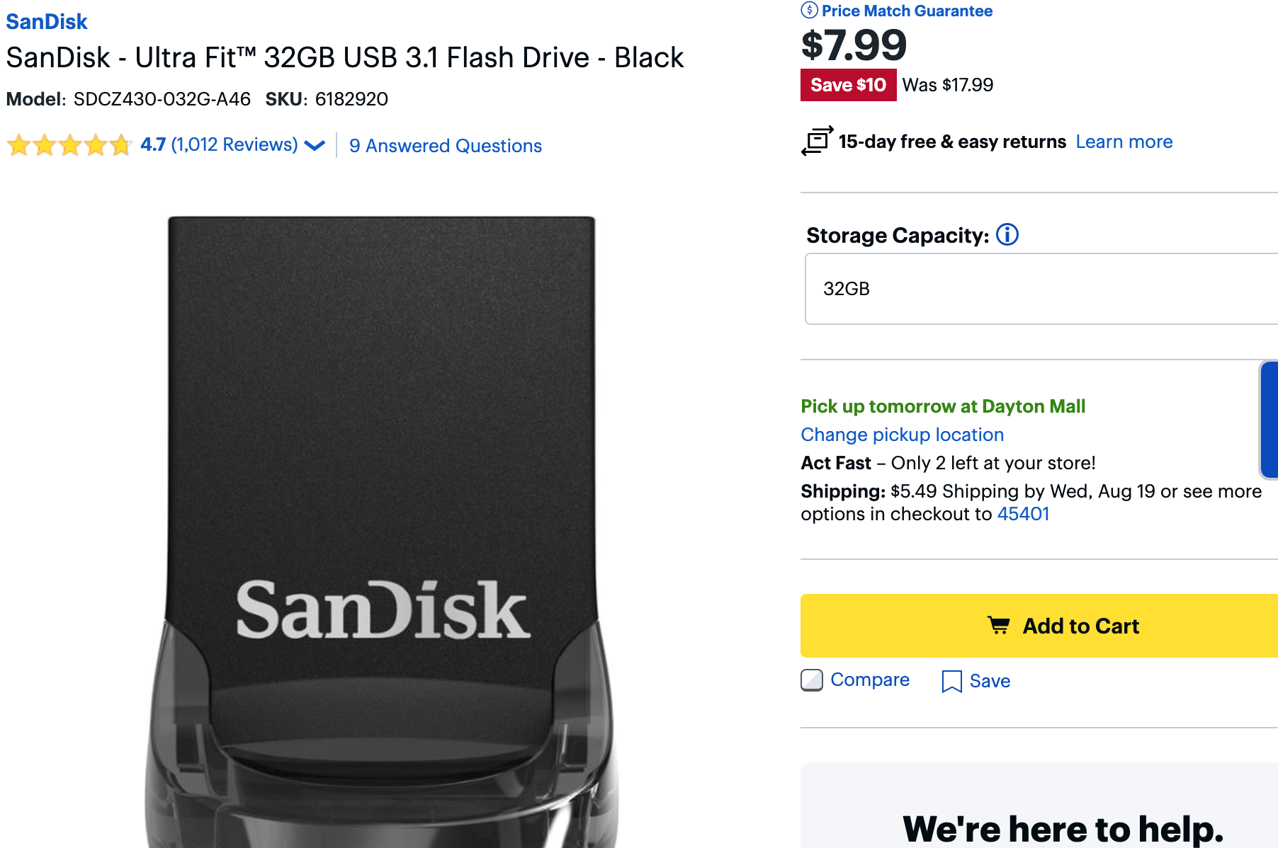 Sandisk 32GB U盘
