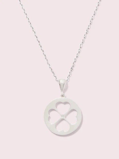 symbols spade floral mini pendant