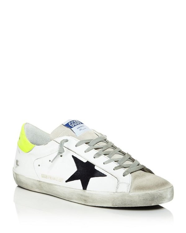 Unisex Leather Superstar Sneakers - 100% Exclusive