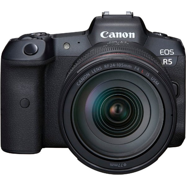 EOS R5 Mirrorless Digital Camera with 24-105mm f/4L Lens
