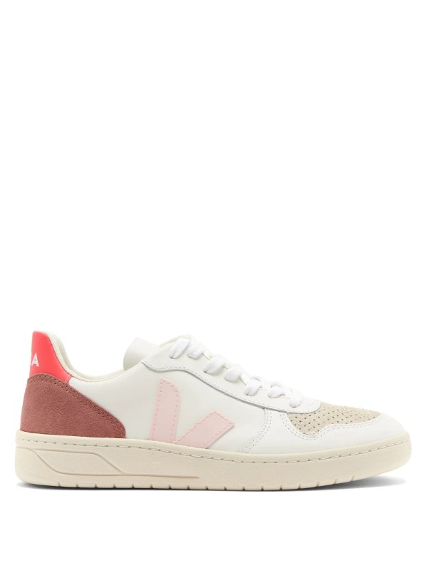 V-10 leather and suede trainers | Veja | MATCHESFASHION US