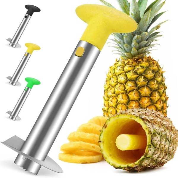 AUBENR Premium Pineapple Corer and Slicer Tool