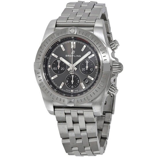 Chronomat Chronograph Automatic Blackeye Gray Dial Men's Watch AB0115101F1A1
