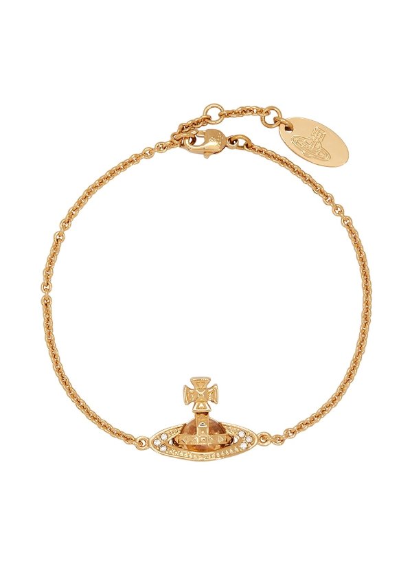 Pina Bas Relief gold-tone orb bracelet