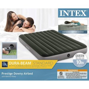 Intex 10" Queen 充气床垫 带充气泵