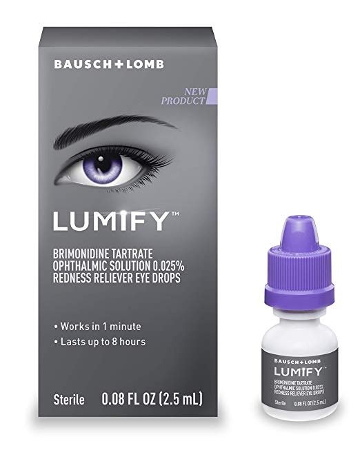 Lumify Redness Reliever Eye Drops, 0.08 Ounce Bottle