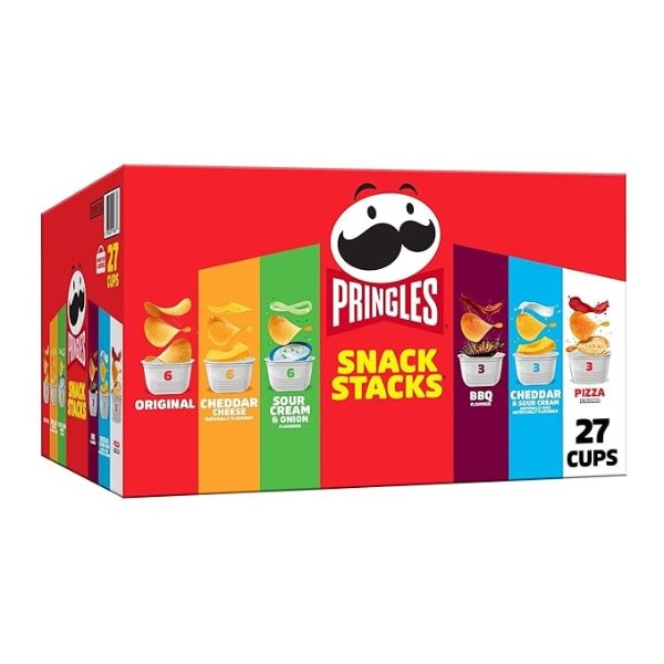 Potato Crisps Chips Variety Pack (27 Cups)