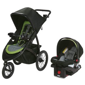 史低价：Graco Roadmaster 慢跑婴儿车旅行套装，童车+安全座椅