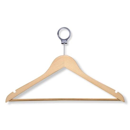 Honey-Can-Do | Maple Hotel Suit Hanger - Set of 24