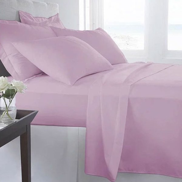超柔软纯色床品套装6件 多色可选