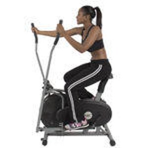 Elliptical Bike 2 IN 1 Cross Trainer Exercise Fitness Machine Upgraded Model