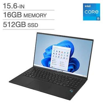 LG gram 15.6" Laptop (i5-1340P, 16GB, 512GB)