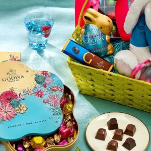 上新：Godiva 复活节系列特款巧克力开售 收宾尼兔巧克力蛋套装