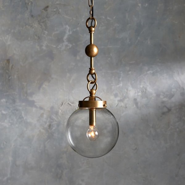 Globe Pendant in Brass | Arhaus