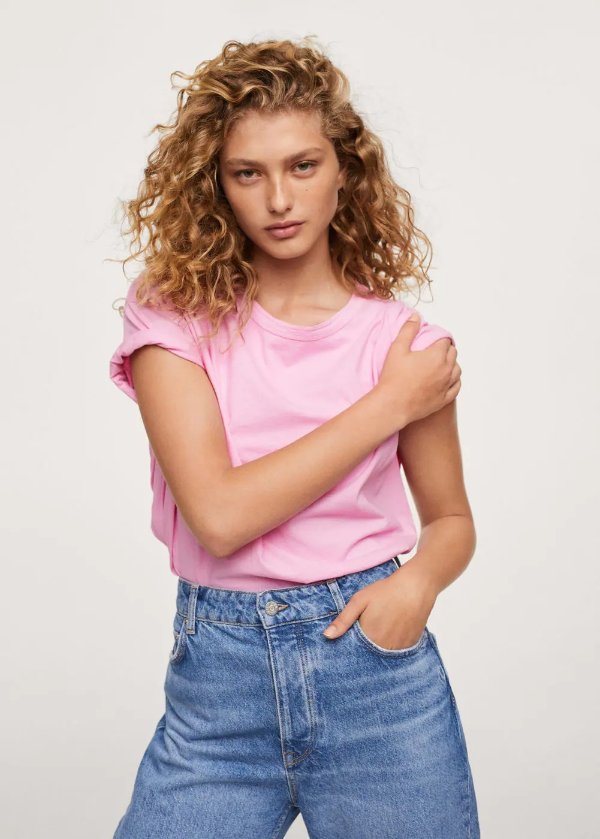 Essential cotton-blend t-shirt - Women | OUTLET USA