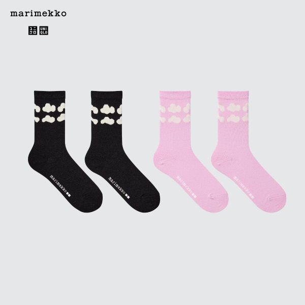 HEATTECH Printed Socks (2 Pairs) (Wisp) | UNIQLO US