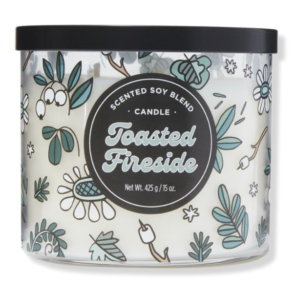 Toasted Fireside Scented Soy Blend Candle - ULTA | Ulta Beauty