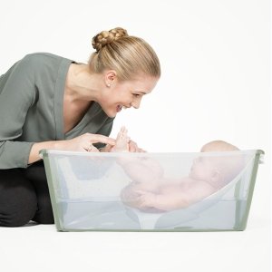 Stokke 可折叠便携式宝宝浴盆 具有温度辨识功能 半年一次打折
