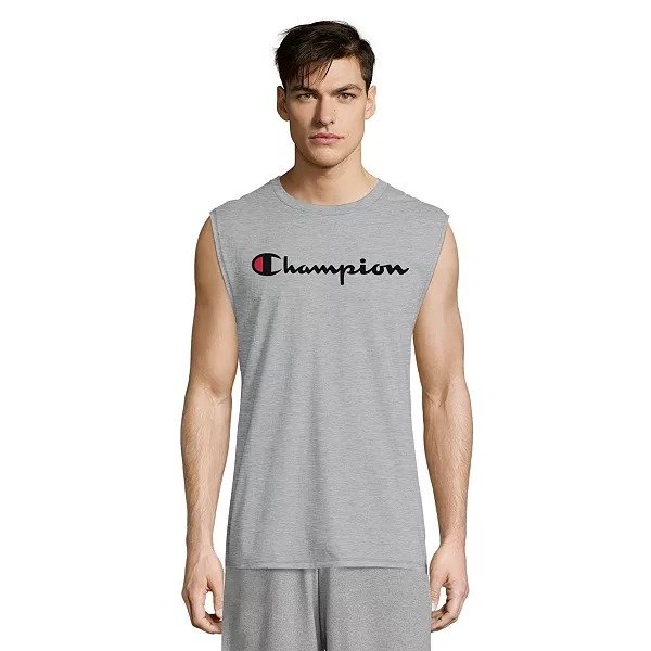 Men's Champion® Logo Graphic Muscle Tee