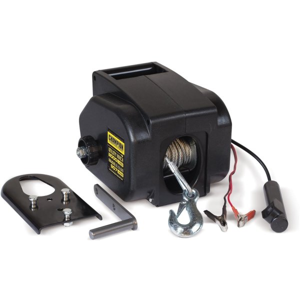 Champion Power Equipment-12090 Marine/Trailer Utility Winch Kit 2000-lb.