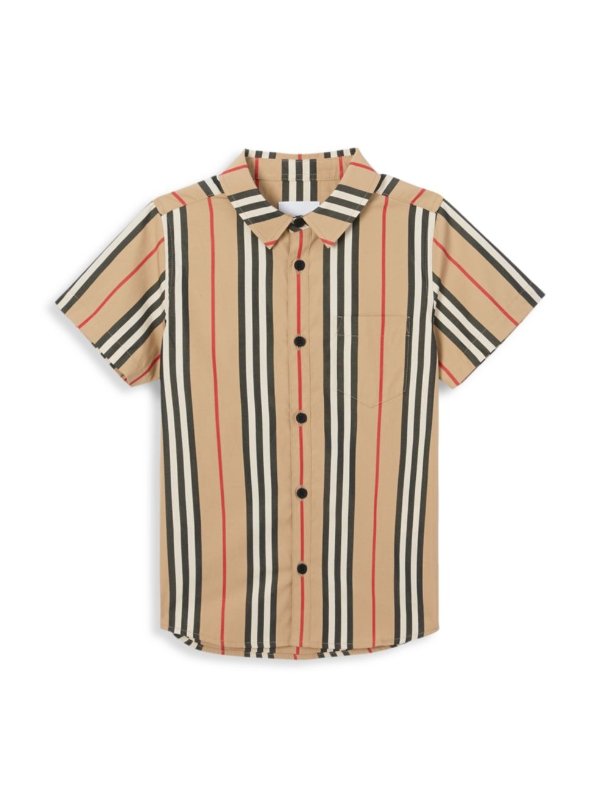 Little Boy's & Boy's Frederick Striped Shirt