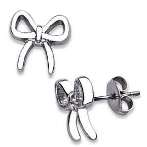 Designer-Inspired Bow Earrings 蝴蝶结耳钉