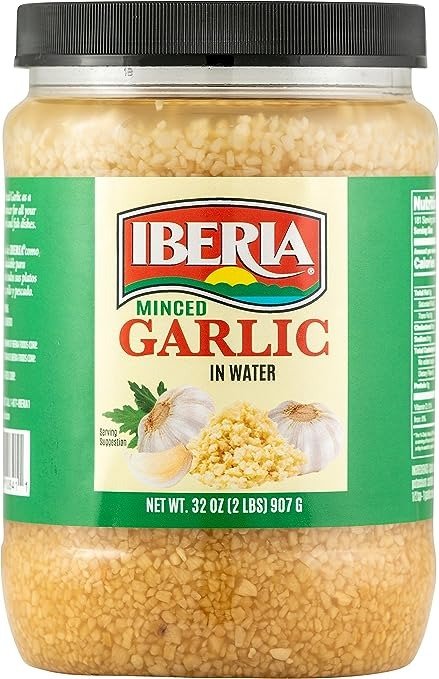 Minced Garlic In Water, 32 Ounce