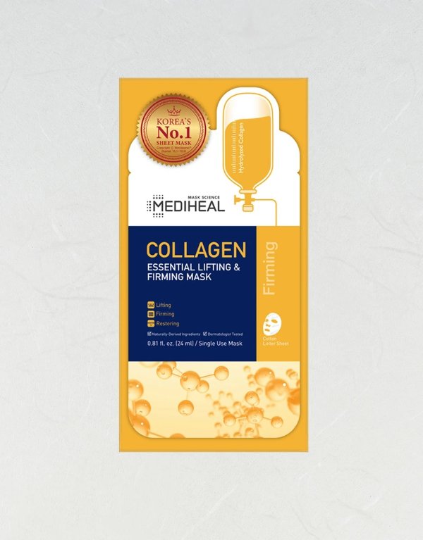 MEDIHEAL Collagen Essential Lifting & Firming Mask - 5/pack