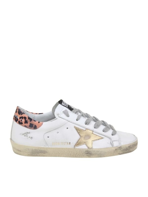 Superstar Sneakers In White Color Leather