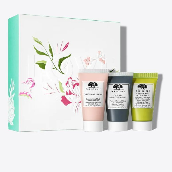 Love and Mask Gift SetMasking Trio to Retexturize, Purify and Hydrate ($42 Value)