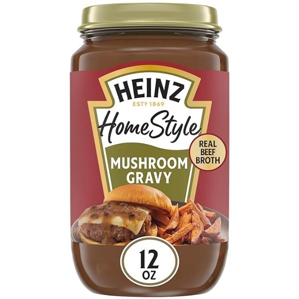 Homestyle, Mushroom Gravy, 12 oz