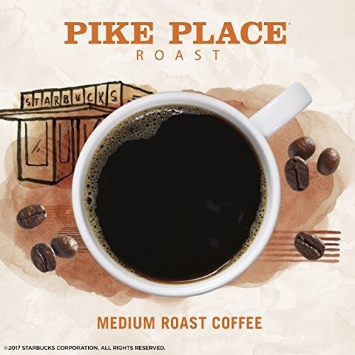 VIA Instant Pike Place Roast Medium Roast Coffee (1 box of 8 packets)