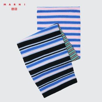 Cashmere Striped Scarf (MARNI)
