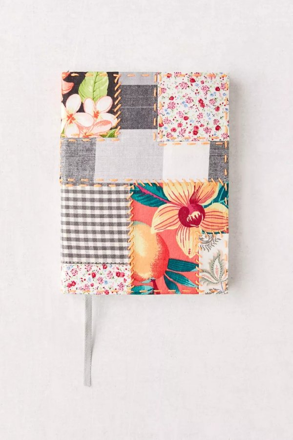 One-Of-A-Kind Patchwork Kantha Journal