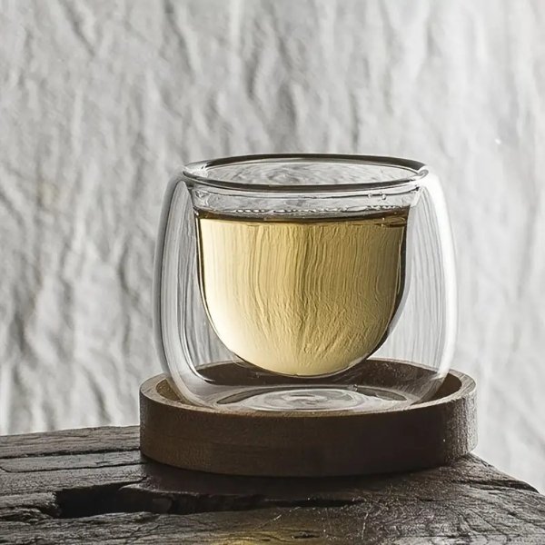 Coffee Glass Set Coffee Glass With Lid Transparent Glass - Temu