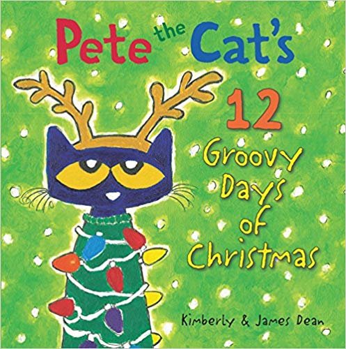 童书 Pete the Cat's 12 Groovy Days of Christmas