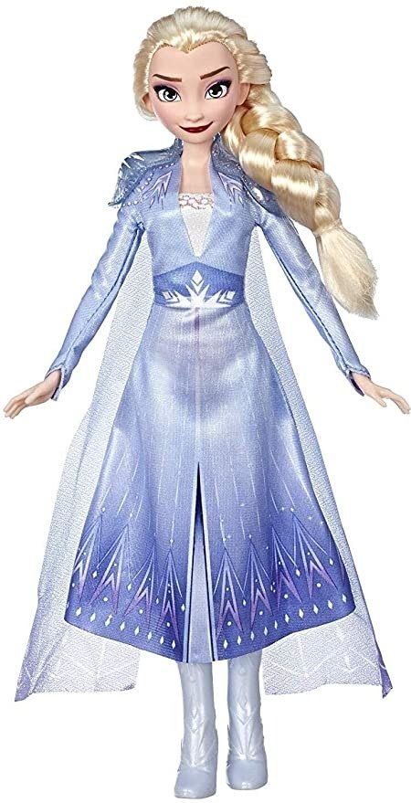 Disney Frozen Elsa Fashion Doll with Long Blonde Hair & Blue Outfit Inspired by Frozen 2 - Toy for Kids 3 Years Old & Up