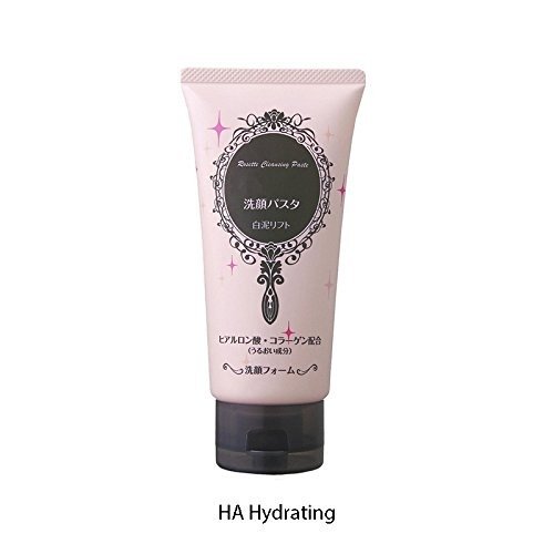 Rosette Cleansing Pasta White Muddy Mousse Cleaning Cream, Cleanser 120g (Pink)