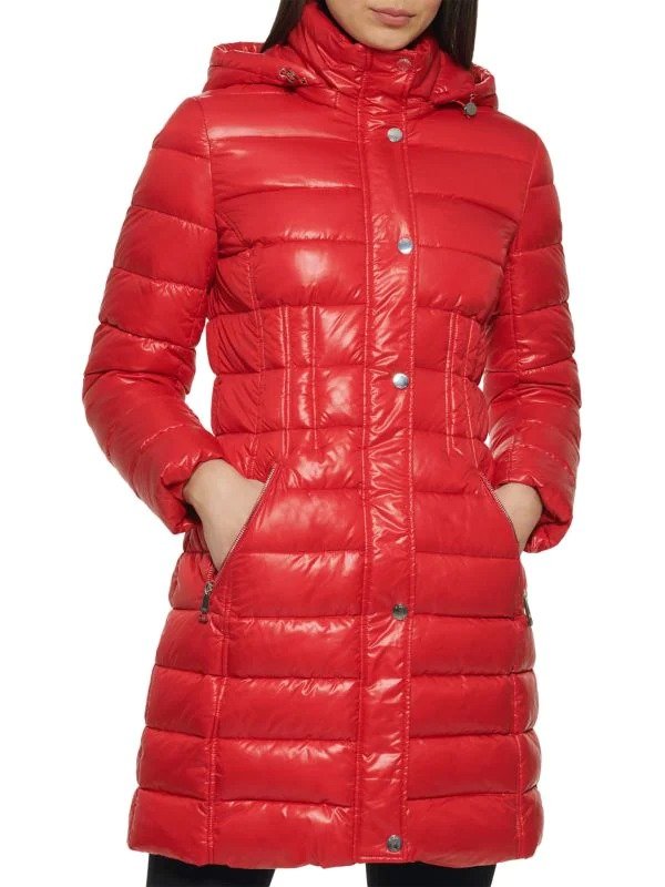 ​Channel Quilted Puffer 外套