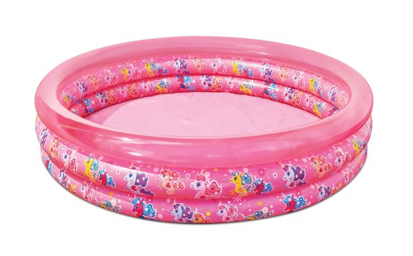 3 Ring Unicorn Pool, Pink
