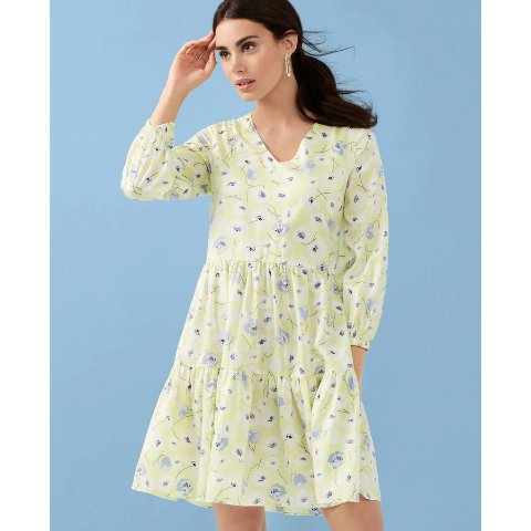 Ann Taylor碎花连衣裙