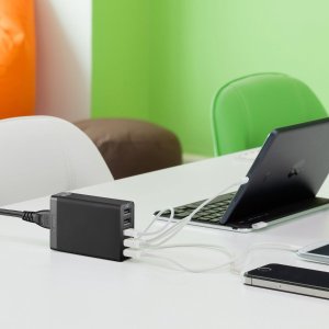 25W 5-Port Desktop USB Charger with PowerIQ Technology