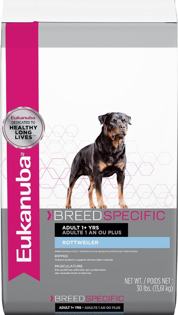 Breed Specific Rottweiler Adult Dry Dog Food, 30-lb bag - Chewy.com