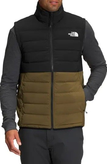 Belleview Water Repellent Stretch 600 Fill Power Down Puffer Vest