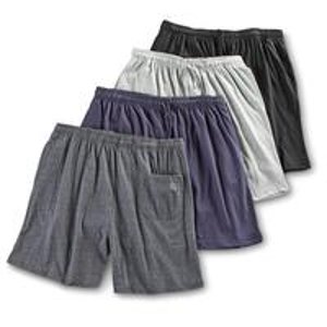 男士运动针织短裤（4条装）