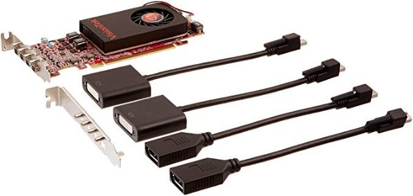 Radeon 7750 SFF 2GB 4路视频输出 显卡