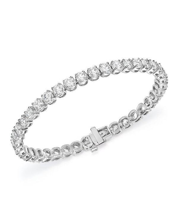 Certified Diamond Tennis Bracelet in 14K White Gold, 2.50-8.0 ct. t.w. - 100% Exclusive