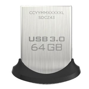 闪迪 Sandisk Ultra Fit 64GB USB 3.0闪存盘