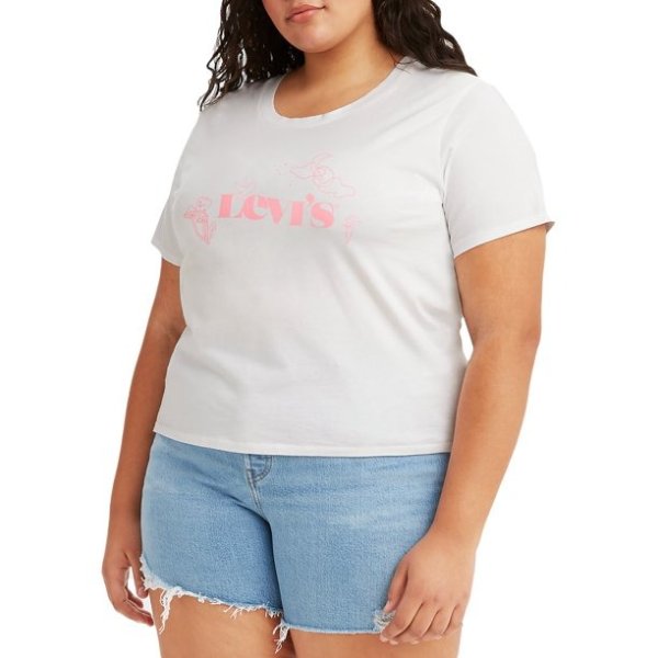 Women's Plus Size Graphic Surf T-Shirt